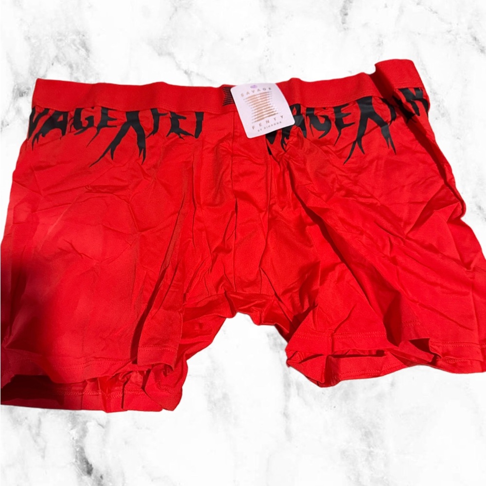 Savage X Fenty Red Boxer Briefs